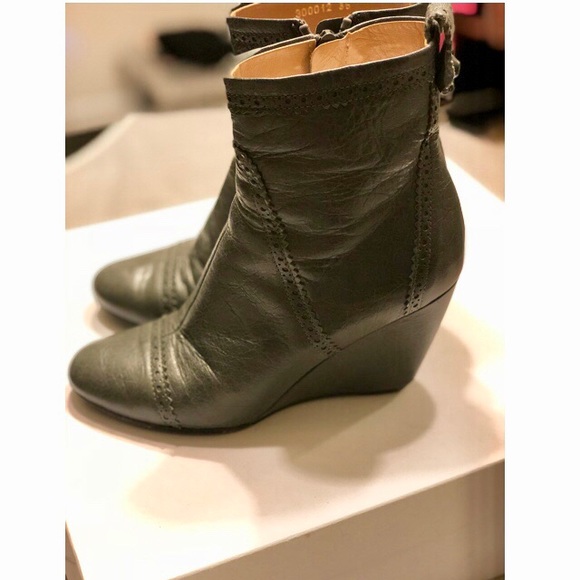 Balenciaga Brogue Arena Wedge Boots - Picture 4 of 7